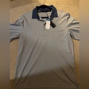 Men’s Travis Mathew golf polo with tags- L